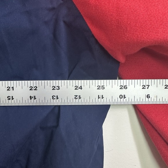 Vintage 90s Venezia Vitale Womens 18/20 Windbreaker Jacket Colorblock Hoodie NWT - Picture 12 of 14